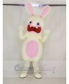 Rayman Raving Rabbit with Blue Eyes Mascot Costume Cartoon