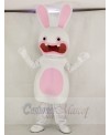 Funny Rayman Raving Rabbit Mascot Costume Cartoon	