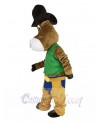 Cowboy Ox Cattle mascot costume