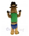 Cowboy Ox Cattle mascot costume