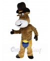 Cowboy Ox Cattle mascot costume