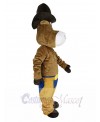 Cowboy Ox Cattle mascot costume