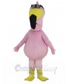 Pink Flamingo Bird Mascot Costume Animal