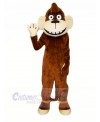 Happy Brown Monkey Mascot Costumes Cartoon