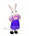 Lady Easter Bunny Mascot Costumes Cartoon