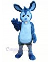 High Quality Blue Rabbit Mascot Costumes Cartoon	