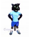 Sport Black Cat Mascot Costumes Cartoon