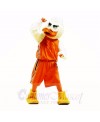 Sport Duck with Orange Shirt Mascot Costumes Adult