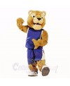 Golden Panther Mascot Costumes College