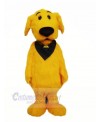 Furry Yellow Dog Mascot Costumes Cartoon