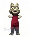 Furry Cat with Suit Mascot Costumes