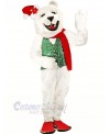 Holiday Polar Bear Mascot Costumes Cartoon