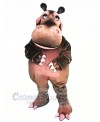 Happy Hippo Mascot Costumes Cartoon	