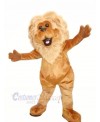 Realistic Furry Lion Mascot Costumes Cartoon