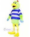 Green Parrot with Yellow Beak Mascot Costumes Animal