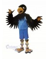 High Quality Black Hawk Mascot Costumes Adult	