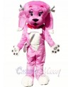 Cute Pink Dog Mascot Costumes Animal