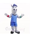 Sport Lightweight Horse with Blue Shirt Mascot Costumes School