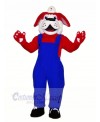 Red Cross Dog Mascot Costumes Cartoon