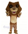 Happy Brown Lion Mascot Costumes Cheap	