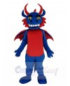 Blue and Red Flying Dragon Mascot Costume Animal