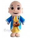 Monk mascot costume
