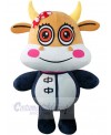 Cow mascot costume