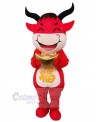 Cow mascot costume