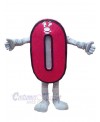 Arabic Number mascot costume