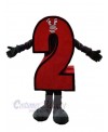 Arabic Number mascot costume