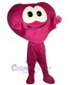 Heart mascot costume