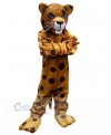 Leopard mascot costume