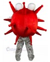 Virus mascot costume
