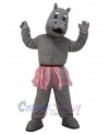 Hippo mascot costume