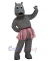 Hippo mascot costume