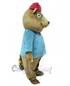 Beaver mascot costume