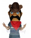 Cowboy mascot costume