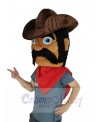 Cowboy mascot costume