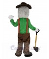 Miner mascot costume