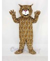 Cute Brown Big Cat Leopard Mascot Costume Cartoon