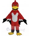 Red and White Thunderbird Mascot Costume Animal