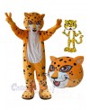 Leopard mascot costume