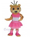 Leopard mascot costume