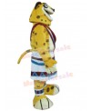Leopard mascot costume