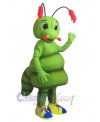 Worm mascot costume