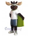 Moose mascot costume