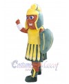 Spartan mascot costume