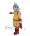 Spartan mascot costume