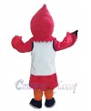 Cardinal Bird mascot costume