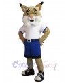 Lynx mascot costume
